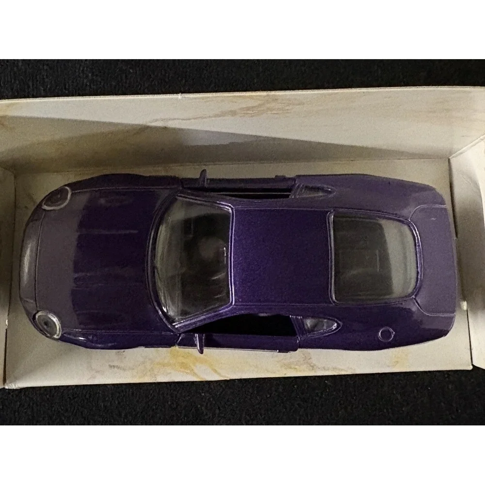 Aston Martin DB7 Purple Maisto Trophy Diecast Car Rare Vintage 1994 21006